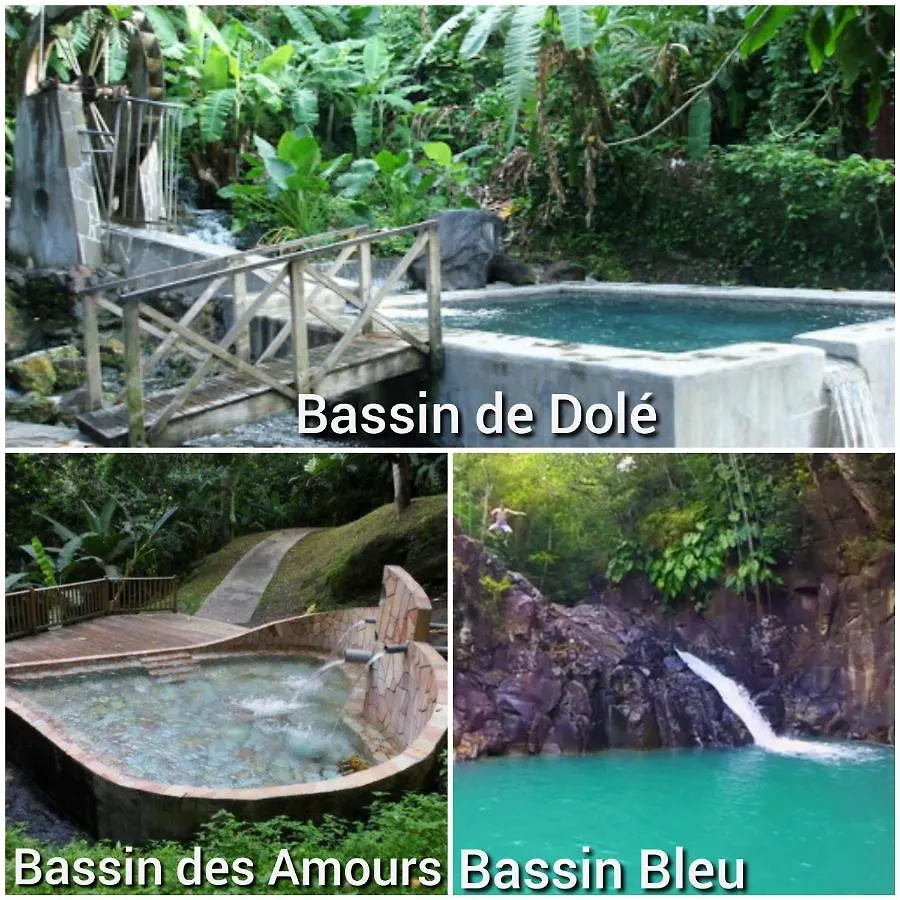 Le Colibri, Vue Exceptionnelle Sur La Soufriere Apartman Basse-Terre